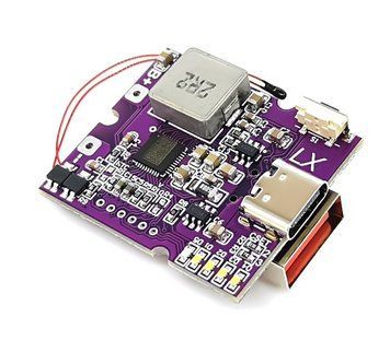 Плата повербанка PD 22,5 ватт Модуль павербанка NTC power bank qc3.0 E08095 фото