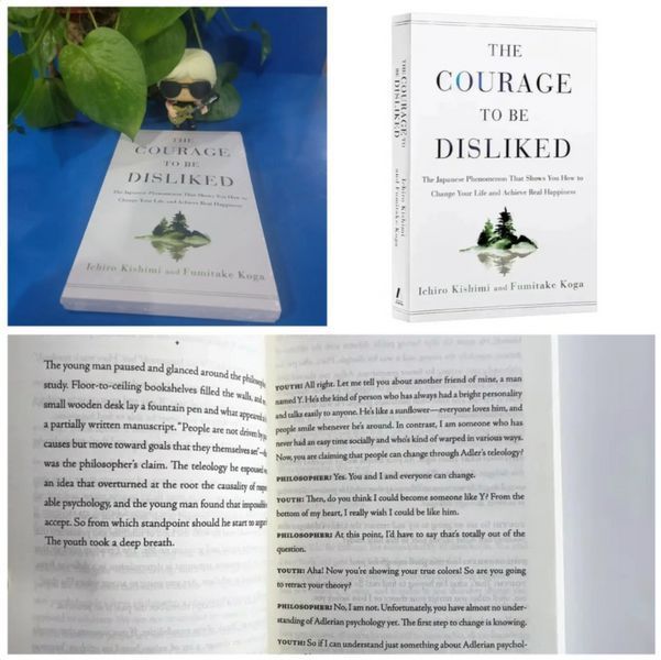 Английская книга The Courage to Be Disliked путь к личному счастью BG1786 фото