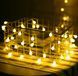 Светодиодная гирлянда Шарики 6 метров от USB теплый белый цвет LED от повербанка и от сети G03088 фото 3