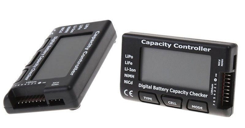 Універсальний цифровий монітор акумуляторів RC до 7 комірок CellMeter з РК-дисплеєм Li06018 фото