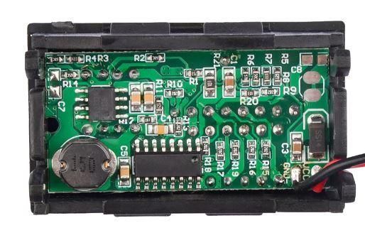 Цифровий індикатор заряду 12В з USB портами для свинцевих акумуляторів E08032 фото