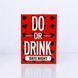 Алкогольная карточная игра Do Or Drink Red для двоих взрослых 18+ BG1737 фото 5