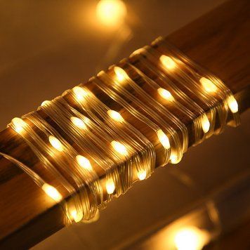 Уличная LED гирлянда 100 м на солнечной батарее с пультом и type C зарядкой теплый белый G03113 фото