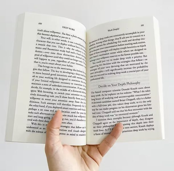 Книга Cal Newport Deep Work концентрація та продуктивність англійська мова м'яка обкладинка BG1771 фото