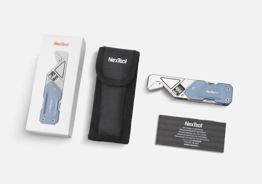 Багатофункціональний туристичний мультитул Nextool W1 з регульованим ключем 6 в 1 T09012 фото