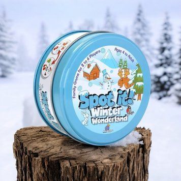 Игровой набор Dobble Winter Wonderland для детей 6+ карточная игра обучающая английскому BG1739 фото