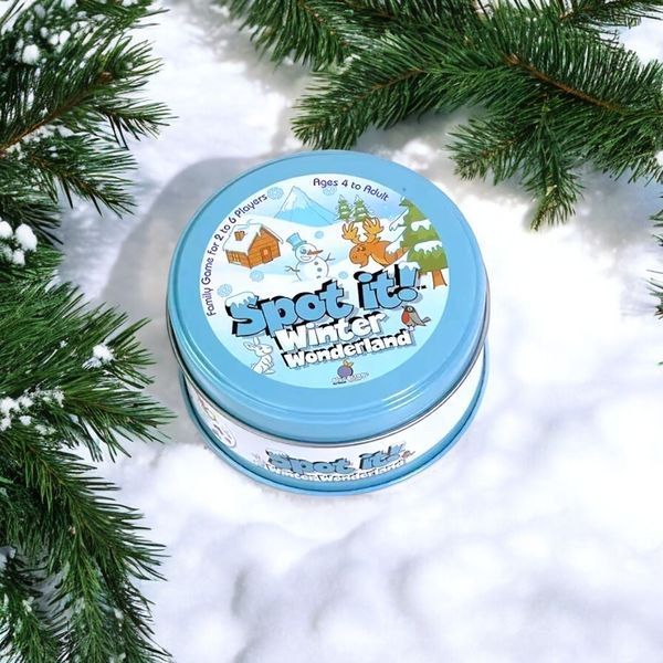 Игровой набор Dobble Winter Wonderland для детей 6+ карточная игра обучающая английскому BG1739 фото