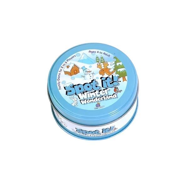 Игровой набор Dobble Winter Wonderland для детей 6+ карточная игра обучающая английскому BG1739 фото
