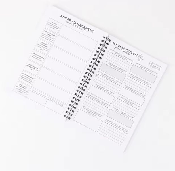Психологічний блокнот Mental Health Workbook 6 в 1 англійською BG1772 фото