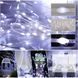 Уличная белая LED гирлянда 100м с аккумуляторной солнечной батареей и пультом G03114 фото 3