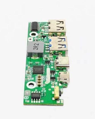 Модуль быстрой зарядки для павербанка Li-ion SW6124 с 2 USB и Type-C E08005 фото