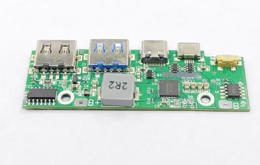 Модуль быстрой зарядки для павербанка Li-ion SW6124 с 2 USB и Type-C E08005 фото
