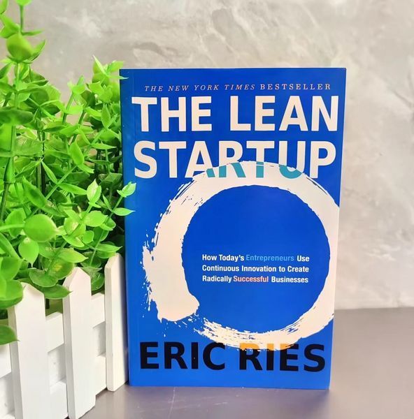 Бережливый стартап книга на английском Эрик Рис методология Lean Startup BG1799 фото