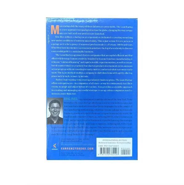 Бережливый стартап книга на английском Эрик Рис методология Lean Startup BG1799 фото
