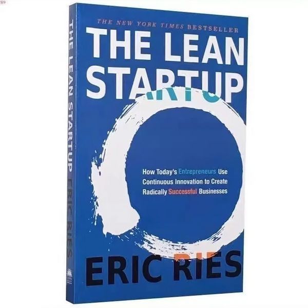 Бережливый стартап книга на английском Эрик Рис методология Lean Startup BG1799 фото