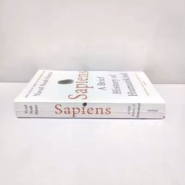 Книга Sapiens Історія Людства Англійська Юваль Харарі м'яка обкладинка BG1774 фото