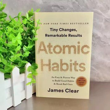 Книга Atomic Habits Джеймс Клир практические советы на английском BG1761 фото