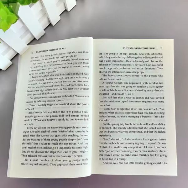 Книга The Magic of Thinking Big Дэвид Шварц руководство силы мышления BG1776 фото