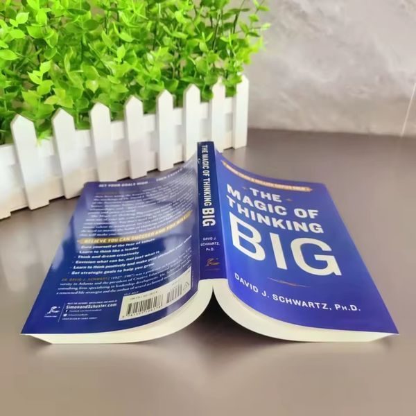 Книга The Magic of Thinking Big Дэвид Шварц руководство силы мышления BG1776 фото