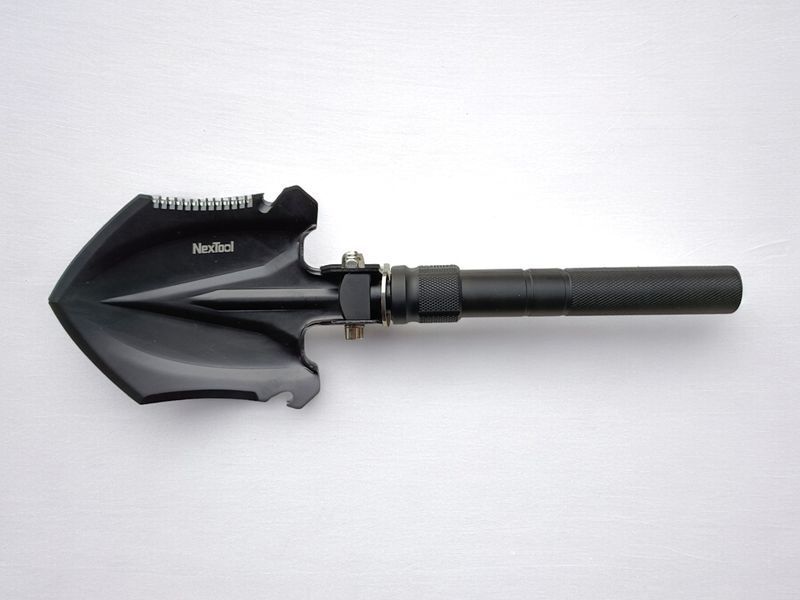 Многофункциональная туристическая лопата NexTool Medium NE20206 с аксессуарами T09013 фото