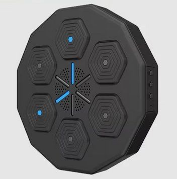 Музыкальный настенный боксерский тренажер с Bluetooth и подсветкой 40x40 см TS19003 фото