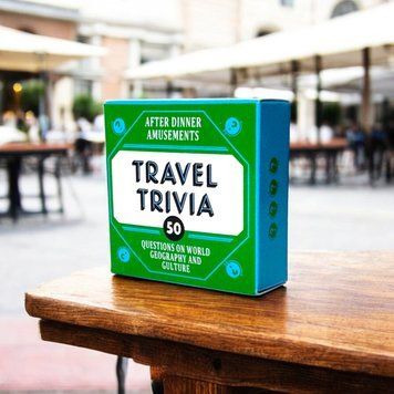 Карточная викторина Travel Trivia на английском для всей семьи BG1746 фото