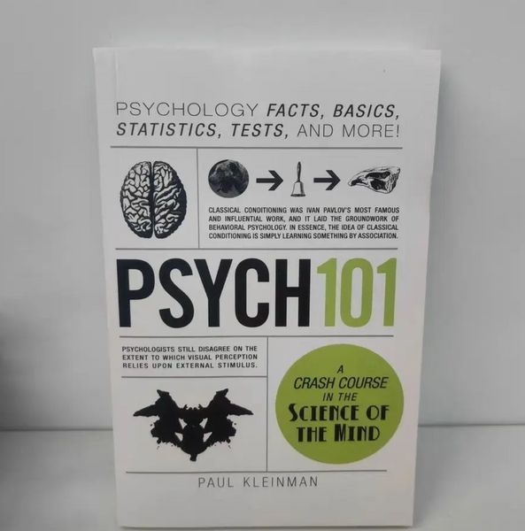 Психологічний посібник Psych 101 Пол Клейнман м'яка обкладинка BG1778 фото
