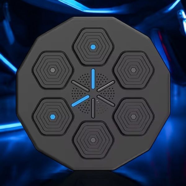 Музыкальный настенный боксерский тренажер с Bluetooth и подсветкой 40x40 см TS19003 фото