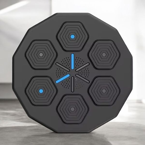 Музыкальный настенный боксерский тренажер с Bluetooth и подсветкой 40x40 см TS19003 фото
