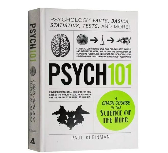 Психологічний посібник Psych 101 Пол Клейнман м'яка обкладинка BG1778 фото