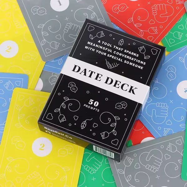 Настільна гра Date Deck для дорослих пар Англійська мова картки 50 шт BG1749 фото