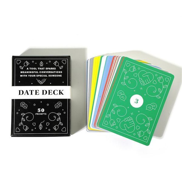Настільна гра Date Deck для дорослих пар Англійська мова картки 50 шт BG1749 фото