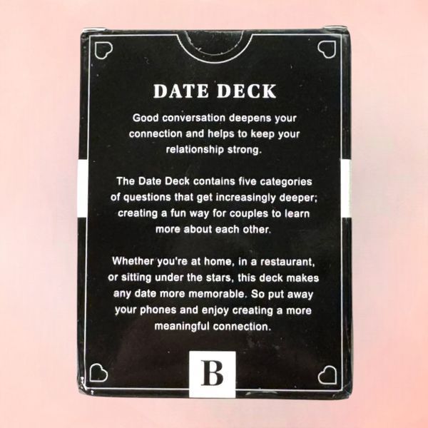 Настільна гра Date Deck для дорослих пар Англійська мова картки 50 шт BG1749 фото