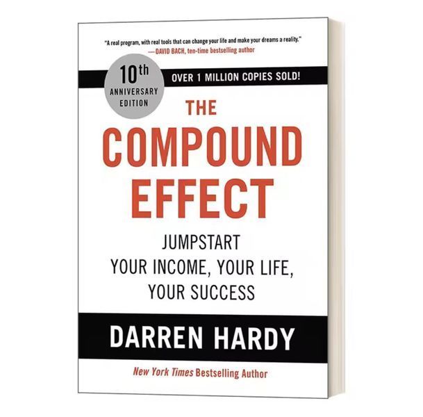 Книга для саморозвитку англійською The Compound Effect Даррен Харді BG1779 фото
