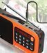 Портативний FM радіоприймач Pobuze A20 з акумулятором 18650 та USB Type-C H12021 фото 3
