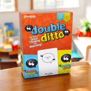 Карточная игра Double Ditto на английском для всей семьи и компании BG1729 фото