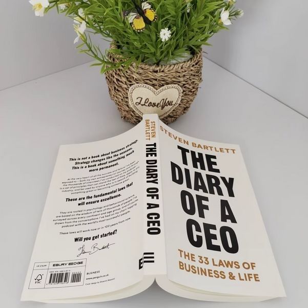 The Diary Of A Ceo Щоденник СЕО книга англійською для бізнесу та саморозвитку BG17119 фото