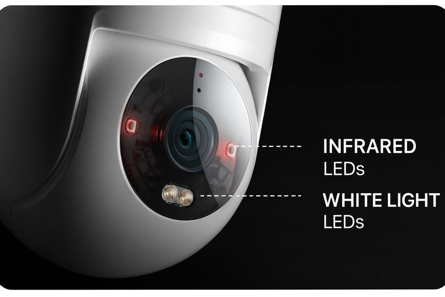 Уличная поворотная IP-камера Xiaomi CW300 с ночным цветным видением N1609 фото