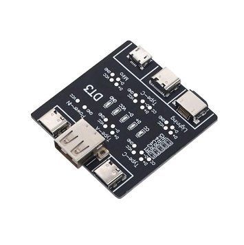 Универсальный тестер USB кабелей DT3 Micro Type-C Lightning N1650 фото