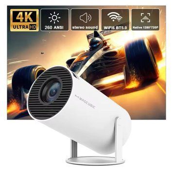 Портативный 4K Смарт Проектор Magcubic HY300 для Кино и Игр N16115 фото