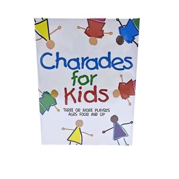 Навчальна настільна гра Шаради Charades for kids для дітей BG1756 фото