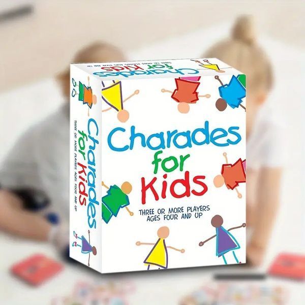 Навчальна настільна гра Шаради Charades for kids для дітей BG1756 фото