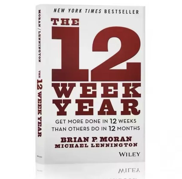 Книга The 12 Week Year для підвищення продуктивності англійською BG1780 фото