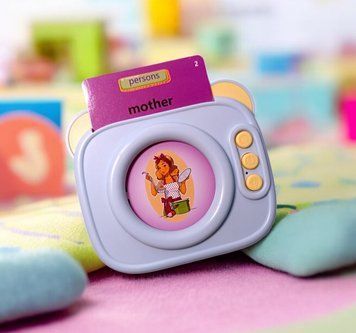 Обучающий комплект говорящих английских аудиокарт для детей 224 флеш-карточки с говорящим планшетом и аккумулятором голубого цвета BG1731 фото