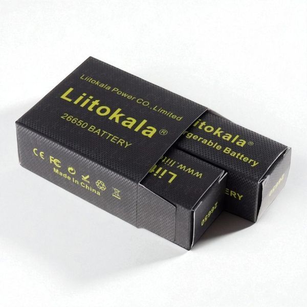 Акумулятор літій-іонний 26650 Lii-50A 5000mAh LiitoKala з плоским плюсом без захисту B01004 фото