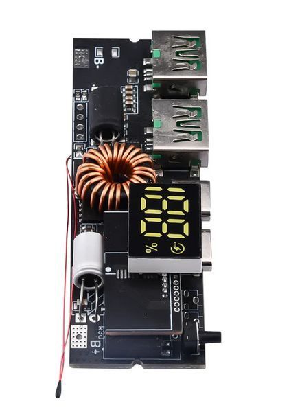 Плата-модуль для збірки powerbank 100 Вт з швидкою зарядкою USB Type-C E08036 фото