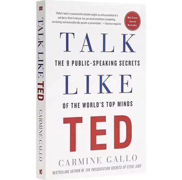 Книга по ораторскому мастерству Кармайна Галло Talk Like TED на английском языке BG1783 фото