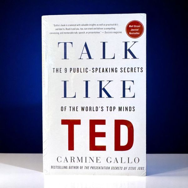 Книга по ораторскому мастерству Кармайна Галло Talk Like TED на английском языке BG1783 фото