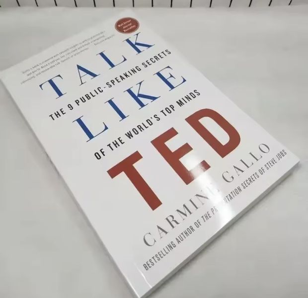 Книга по ораторскому мастерству Кармайна Галло Talk Like TED на английском языке BG1783 фото