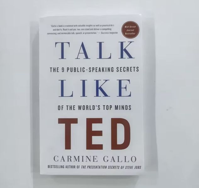 Книга по ораторскому мастерству Кармайна Галло Talk Like TED на английском языке BG1783 фото